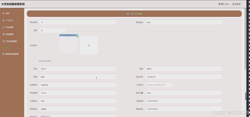 springboot計(jì)算機(jī)畢業(yè)設(shè)計(jì)大學(xué)生檔案管理系統(tǒng) 數(shù)據(jù)庫(kù) 調(diào)試部署 開發(fā)環(huán)境