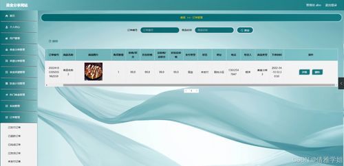 java計算機畢業設計美食分享網站 開題 程序 論文